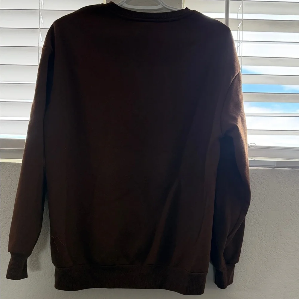 ROMWE Emo Bear Graphic Crewneck Sweater - Picture 4 of 4